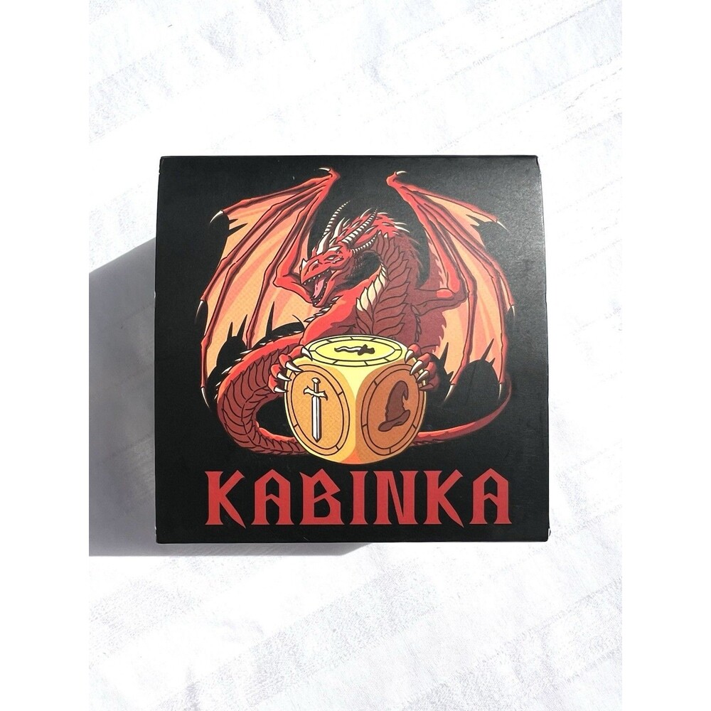 New Kabinka Spinner Dice for RPG DND Unique Metal Ancient Silver NIB Game piece